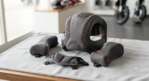 Imbottitura interna rimovibile e lavabile di un casco Nolan di alta qualità