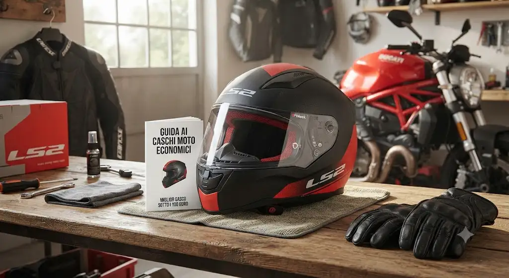 Guida completa alla scelta del miglior casco moto sotto i 100 euro per risparmiare senza rinunciare alla sicurezza