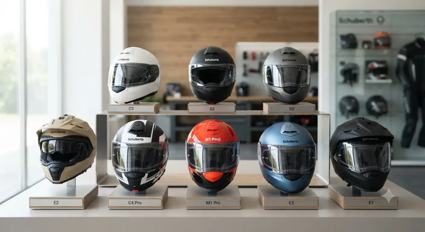 Panoramica dei migliori modelli di casco Schuberth con caratteristiche e prezzi aggiornati.